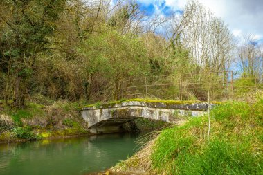 Aquaduct  Saint-Nazaire-en-Royans  in the Auvergne-Rhône-Alpes 