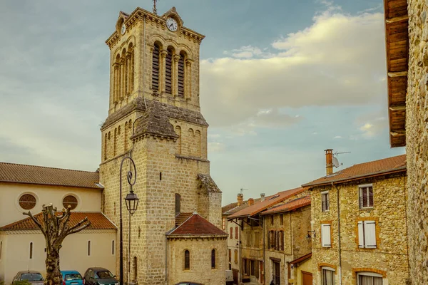 Saint-Nazaire-en-Royans a small French town in the Auvergne-Rhô — Stock Photo, Image