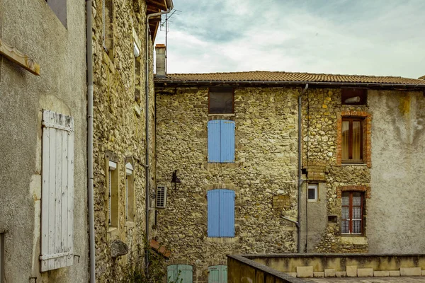 Saint-Nazaire-en-Royans a small French town in the Auvergne-Rhô — Stock Photo, Image