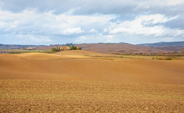 Toskana ländliche landschaft val d 'orcia italien — Stockfoto