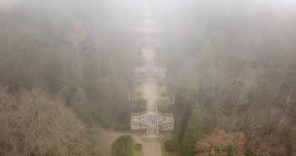 Parc Escaliers Baroques Sanctuaire Nossa Senhora Dos Remdios Lamego Portugal — Video