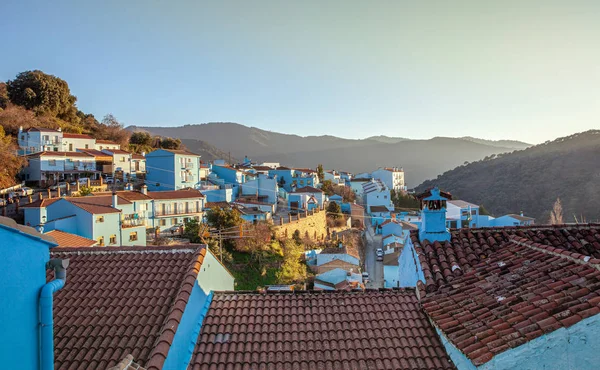 El famoso pueblo pitufo de Juzcar en Andalucía España — Foto de Stock