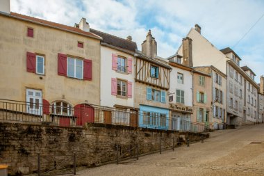 Şampanyadaki Langres tarihi şehri Ardenne Fransa Avrupa