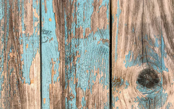 Weathered Wooden Natural Background Turquoise Brawn Colors Wallpaper — Stock Photo, Image