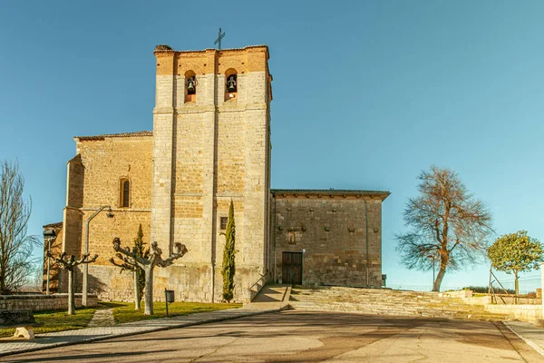 Kirche Von Carrion Los Condes Tierra Campos Castile Spain — 스톡 사진
