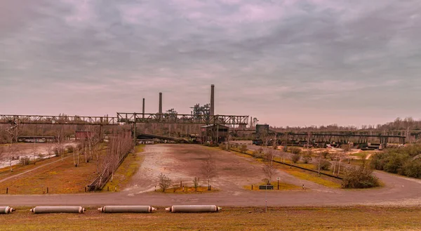 Park Krajobrazowy Duisburg Nord Kultura Przemysłowa Niemcy Ruhr Area — Zdjęcie stockowe