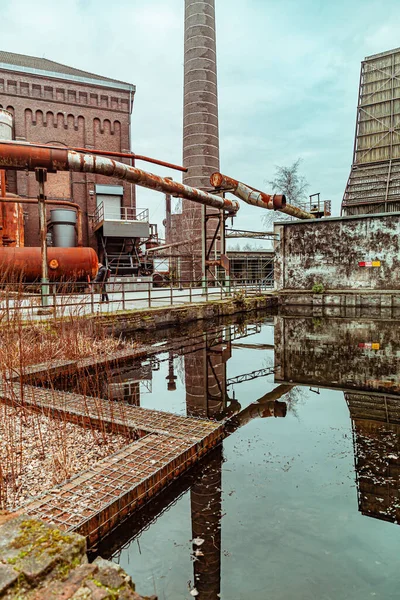 Parque Paisaje Duisburg Nord Cultura Industrial Alemania Ruhr Área — Foto de Stock