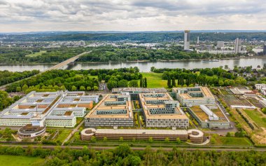 Telekom Deutschland Merkez Binası GmbH Cep telefonu şirketi Bonn Almanya Mai 2020