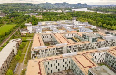 Telekom Deutschland Merkez Binası GmbH Cep telefonu şirketi Bonn Almanya Mai 2020