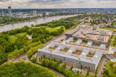 Telekom Deutschland Merkez Binası GmbH Cep telefonu şirketi Bonn Almanya Mai 2020