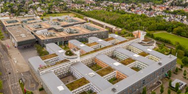 Telekom Deutschland Merkez Binası GmbH Cep telefonu şirketi Bonn Almanya Mai 2020
