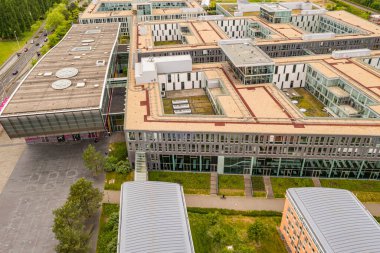 Telekom Deutschland Merkez Binası GmbH Cep telefonu şirketi Bonn Almanya Mai 2020