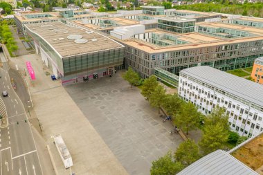 Telekom Deutschland Merkez Binası GmbH Cep telefonu şirketi Bonn Almanya Mai 2020