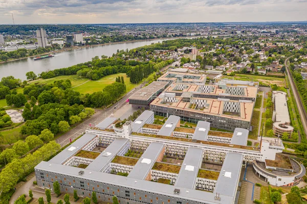 Sede Construção Telekom Deutschland Gmbh Empresa Telefonia Celular Bonn Alemanha — Fotografia de Stock