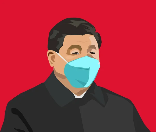 Çin - Nisan 2020: Xi Jinping Çinli komünist parti lideri. Portre