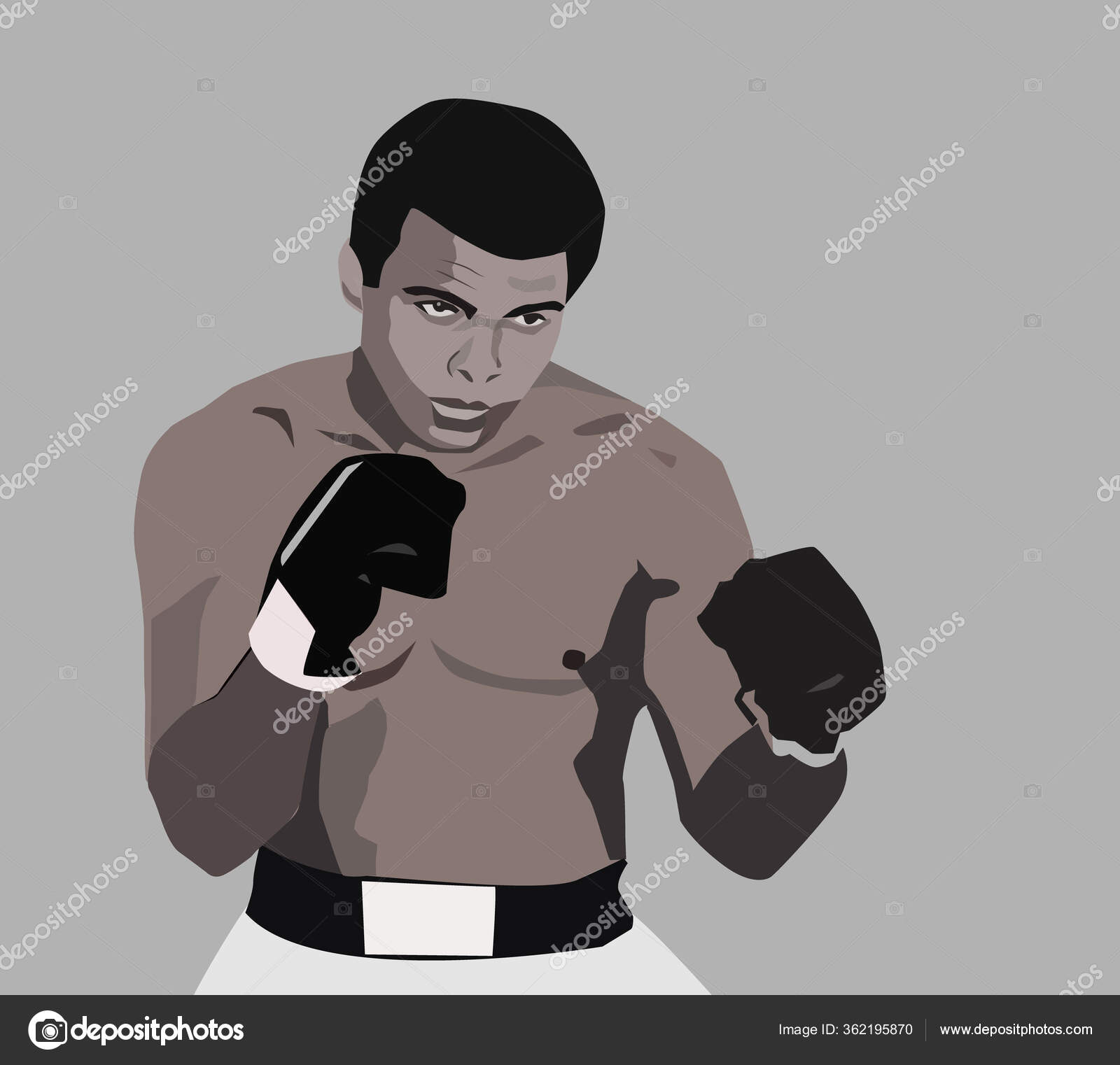 Usa Apr 2020 Muhammad Ali Famous American Professional Boxer Activist ...