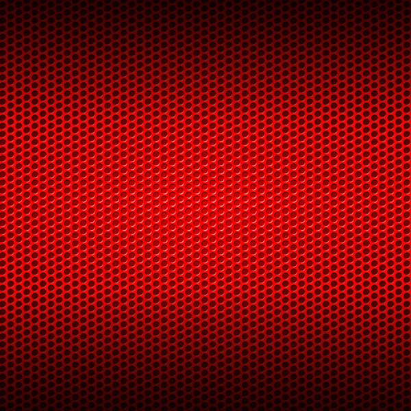 Set 8 red carbon fiber mesh on red metal plate — Stock Photo, Image