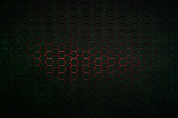 Ställ in 9. Hexagon bakgrund och textur. — Stockfoto