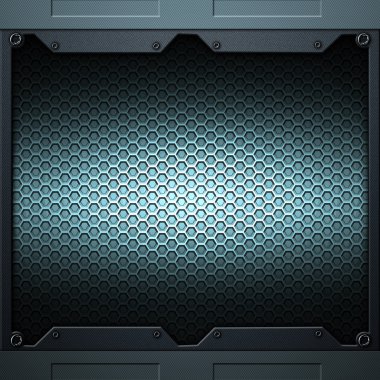 bilim-kurgu duvar. karbon fiberl duvar ve perçin. metal arka plan ve t