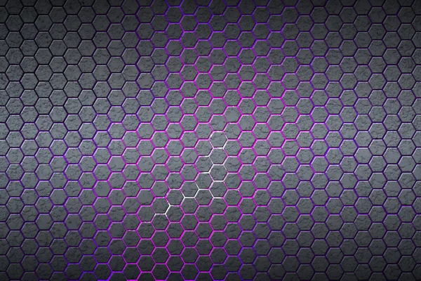 Set 9. hexagon background and texture. — Stock Photo, Image