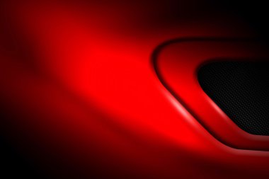 9 ayarlayın. Kırmızı ve siyah metal arka plan