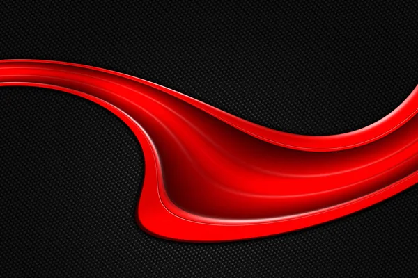 Kırmızı ve siyah metal arka plan — Stok fotoğraf