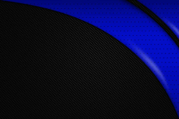 Синий и черный металлический фон — стоковое фото