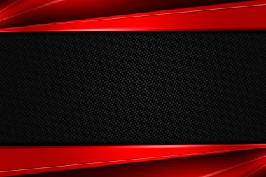 Kırmızı ve siyah metal arka plan