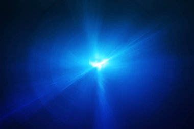 Mavi dairesel parlaklık dalga. Aydınlatma etkisi arka plan.