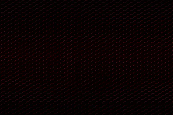 Červená carbon fiber šestiúhelník vzor. — Stock fotografie