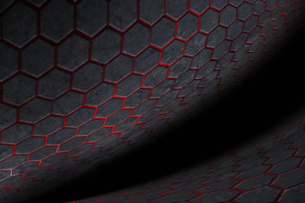 Hexagon background and texture. — Stock Photo, Image