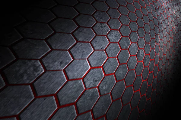 Hexagon background and texture. — Stock Photo, Image
