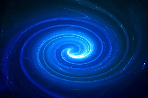 青い円形グロー波。照明効果の抽象的な背景. — ストック写真