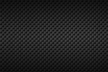 siyah karbon fiber plaka. koyu metal arkaplan ve doku. 