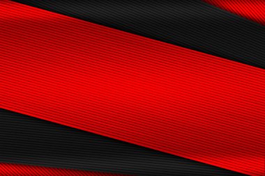 örtüşen siyah ve kırmızı karbon fiber. 