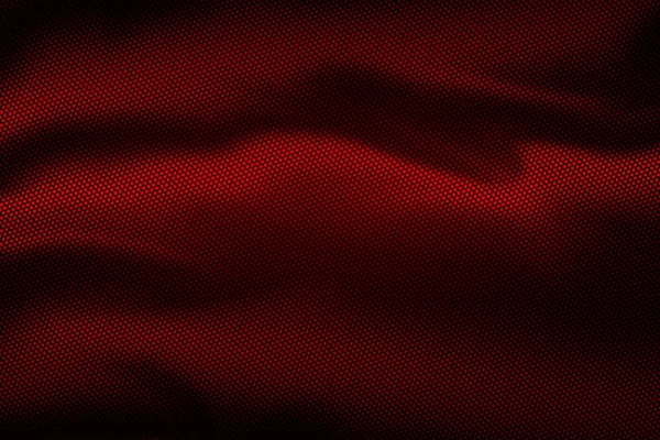 Red wave carbon fiber. metal background and texture. — Stock Photo, Image