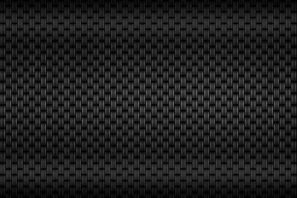 Placa de fibra de carbono preto. fundo de metal escuro e textura . — Fotografia de Stock