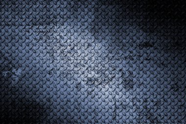 eski ve pas elmas plaka. metal arka plan ve doku. 