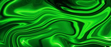 yeşil ve siyah sıvı yağlı boya. 