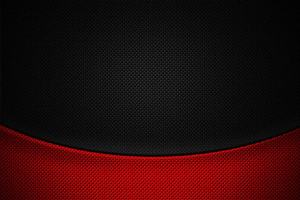 red and black carbon fiber. two tone metal background and textur