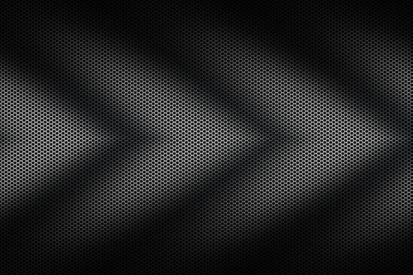 Черная волна металлическая сетка. металлический фон и текстура . — стоковое фото