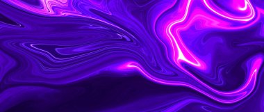 mor siyah ve beyaz sıvı yağlı boya.