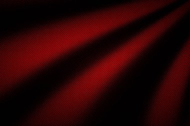 kırmızı dalga karbon fiber. metal arka plan ve doku. 