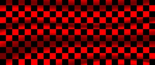 Bandeira quadriculada vermelha e preta para fundo e textura de corrida . — Fotografia de Stock