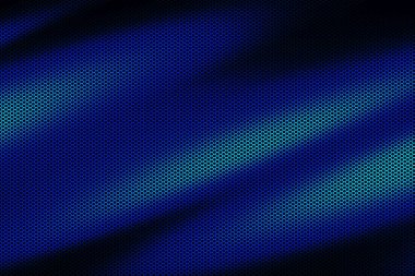mavi dalga metalik örgü. 