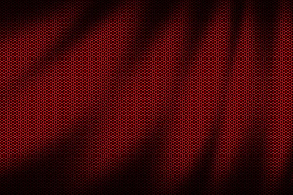 Maille métallique vague rouge. fond et texture métalliques . — Photo