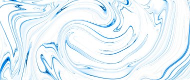 mavi ve beyaz sıvı yağ rengi. 