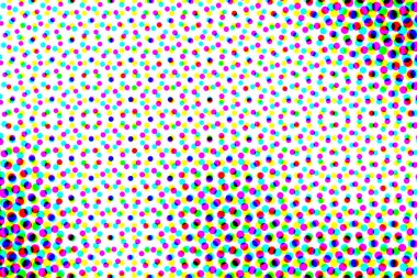 Renkli yarım ton arkaplan ve doku. resimleme. 