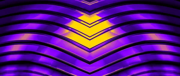 purple and black shiny metal background and texture. 3d illustration design. luxury and shiny for game and futuristic template. extreme widescreen ratio.