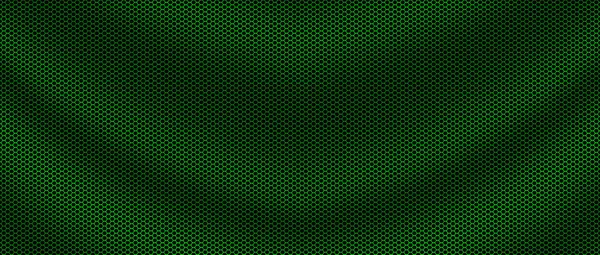 Зелено Чорна Сітка Металевий Фон Текстура Банер Ілюстрацій Шаблону Веб — стокове фото